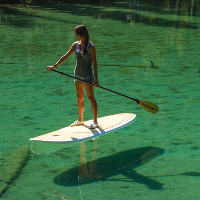 Bamboo Stand Up Paddle Women Board For
